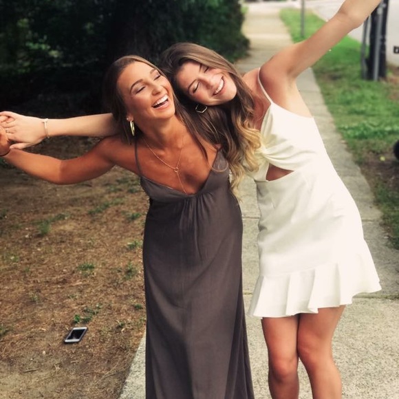 Long grey TOBI dress - xs - Picture 2 of 2